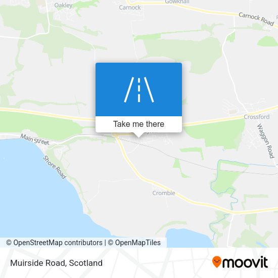 Muirside Road map