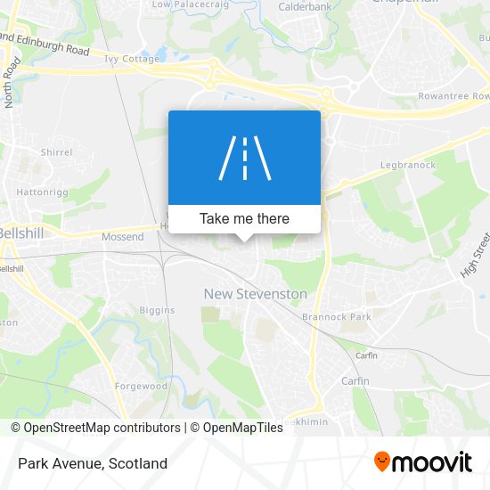 Park Avenue map