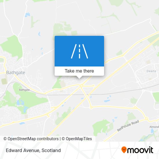 Edward Avenue map