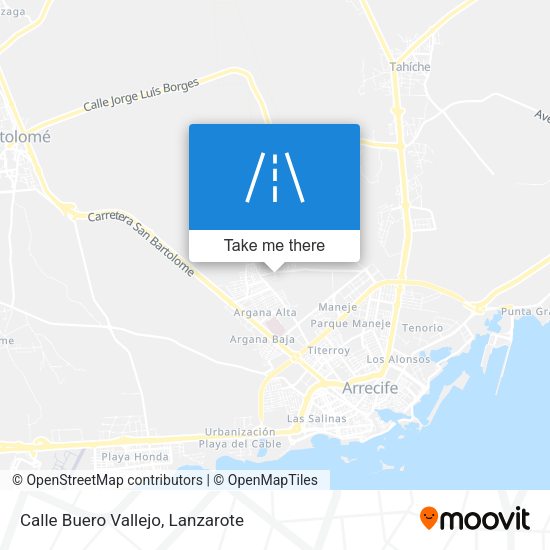 Calle Buero Vallejo map