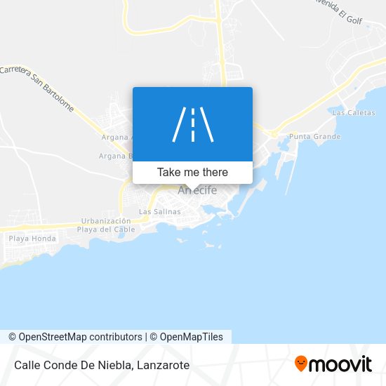 Calle Conde De Niebla map