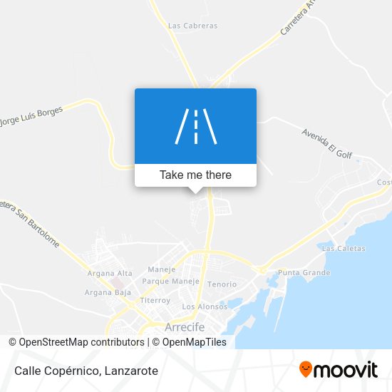 Calle Copérnico map
