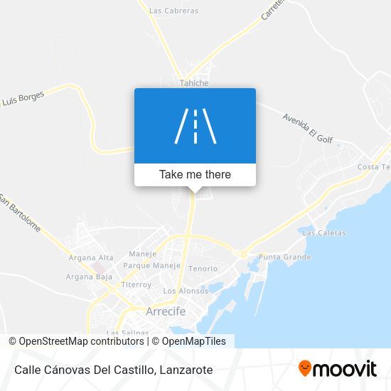 Calle Cánovas Del Castillo map