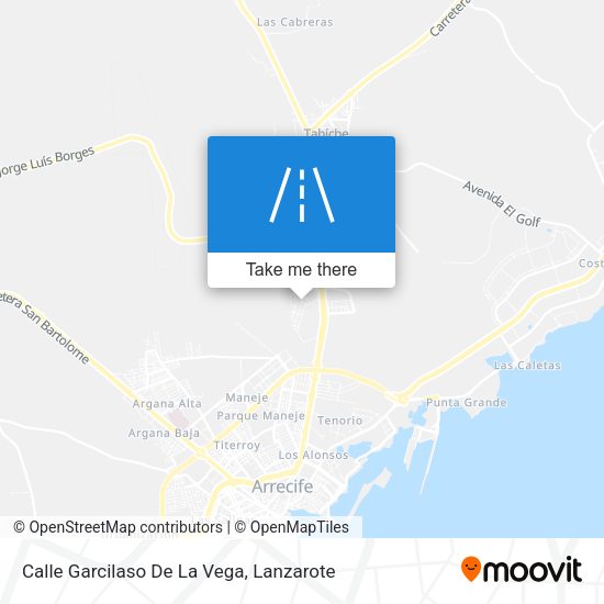 Calle Garcilaso De La Vega map