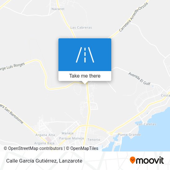 Calle García Gutiérrez map