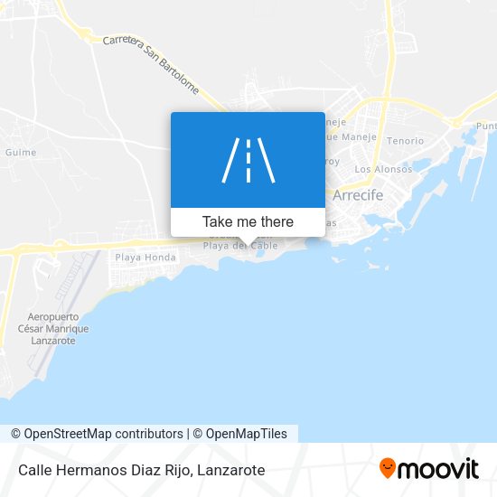 Calle Hermanos Diaz Rijo map