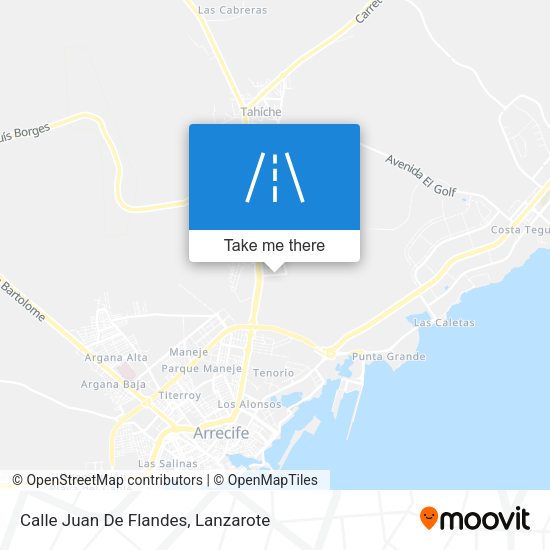 Calle Juan De Flandes map