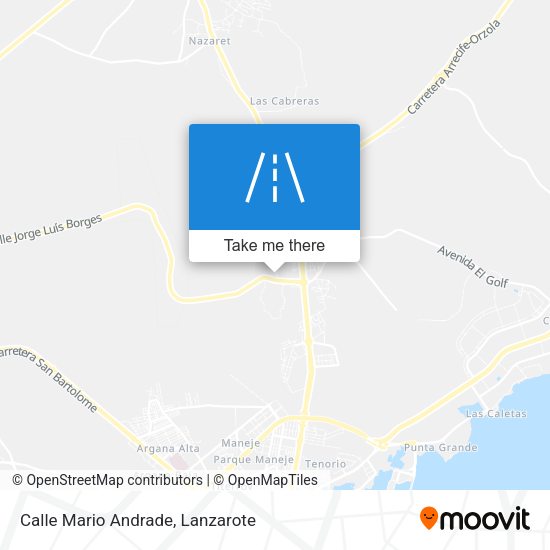 mapa Calle Mario Andrade