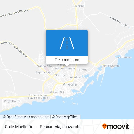 Calle Muelle De La Pescaderia map