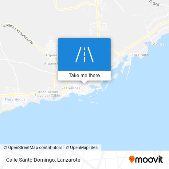 Calle Santo Domingo map