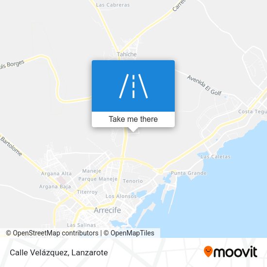 Calle Velázquez map