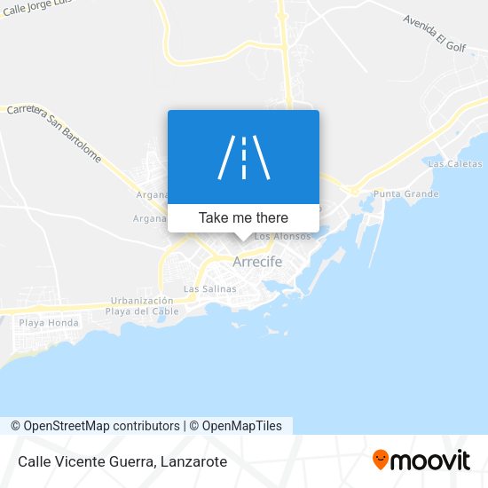 Calle Vicente Guerra map