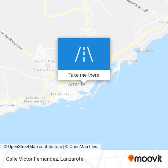 Calle Victor Fernandez map