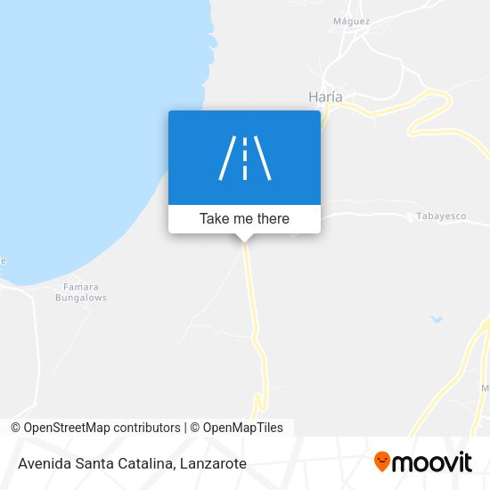 Avenida Santa Catalina map