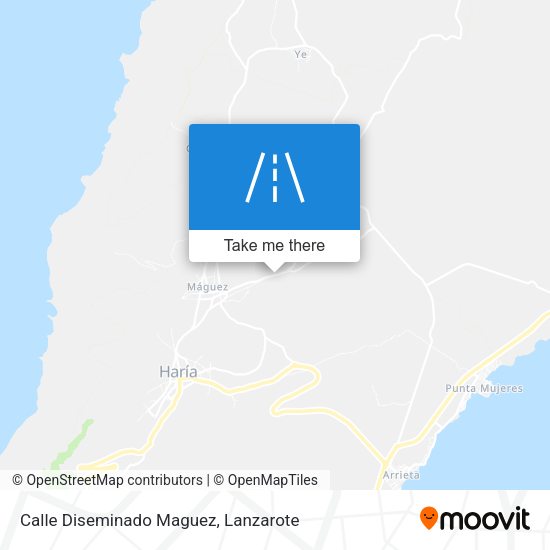 Calle Diseminado Maguez map