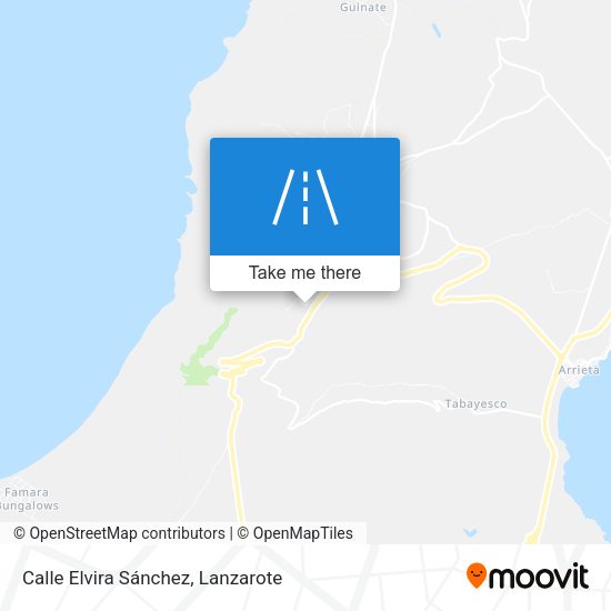 Calle Elvira Sánchez map