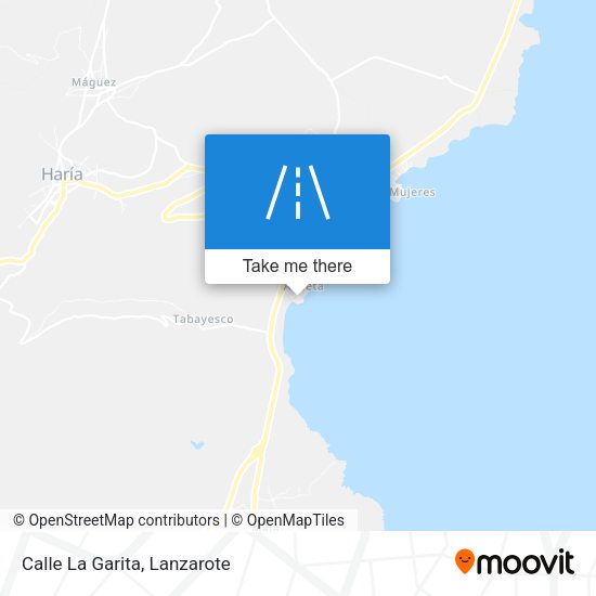 Calle La Garita map