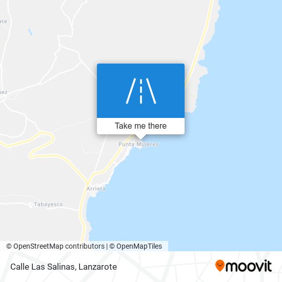 Calle Las Salinas map