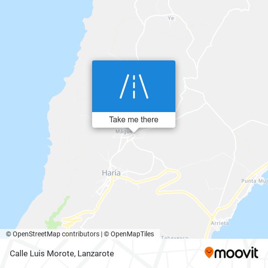 Calle Luis Morote map