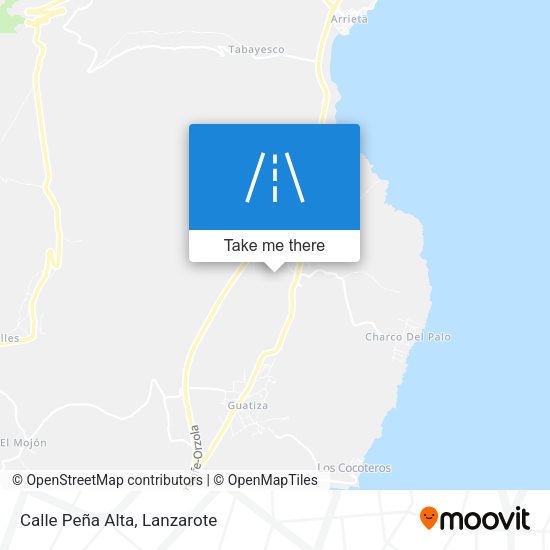 Calle Peña Alta map