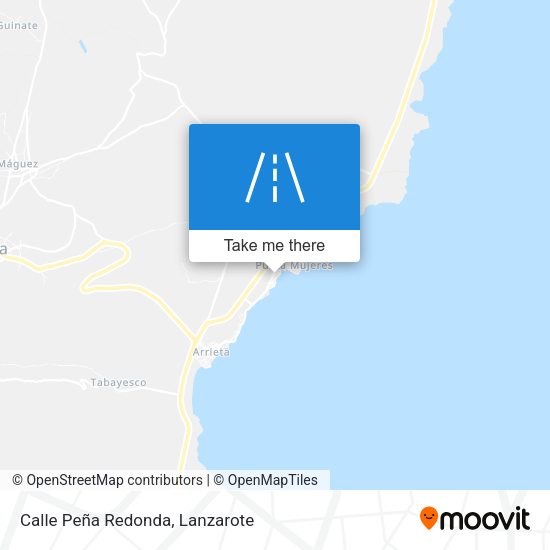 Calle Peña Redonda map