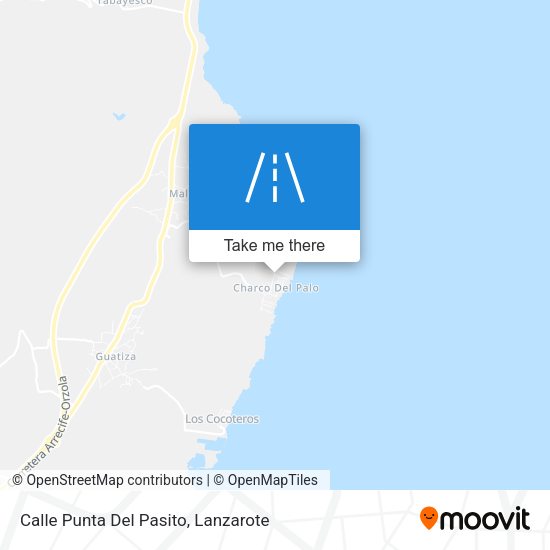 Calle Punta Del Pasito map