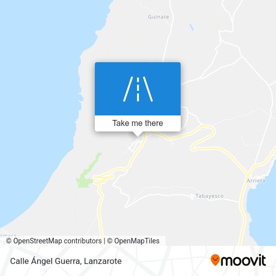 Calle Ángel Guerra map