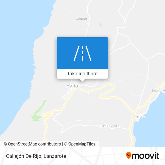 Callejón De Rijo map