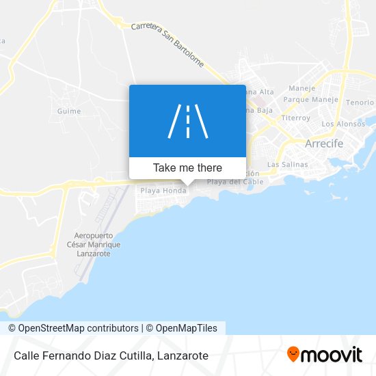 Calle Fernando Diaz Cutilla map