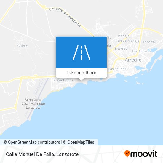 Calle Manuel De Falla map