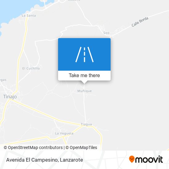 Avenida El Campesino map