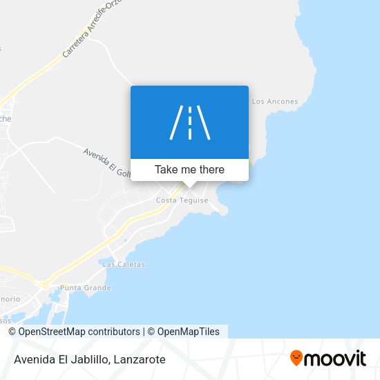 Avenida El Jablillo map