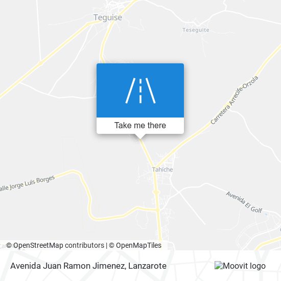 mapa Avenida Juan Ramon Jimenez