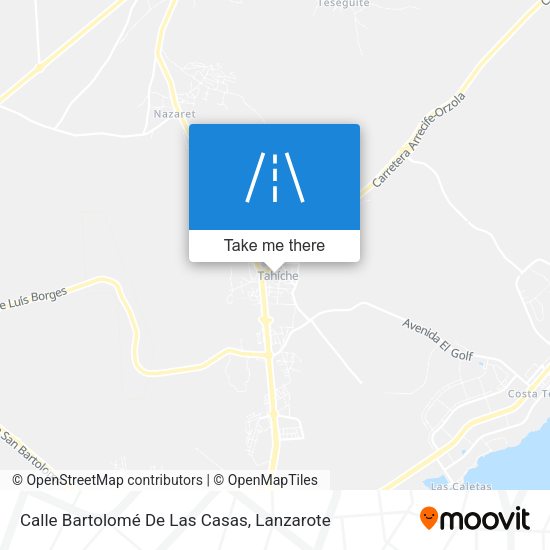 Calle Bartolomé De Las Casas map