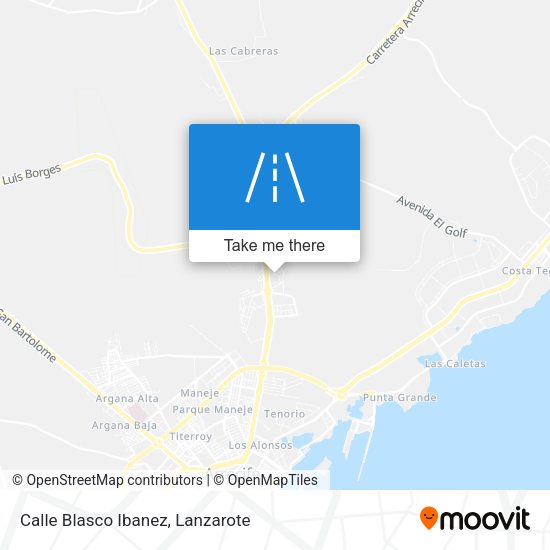 Calle Blasco Ibanez map