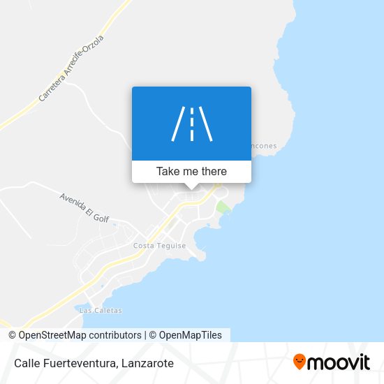 Calle Fuerteventura map