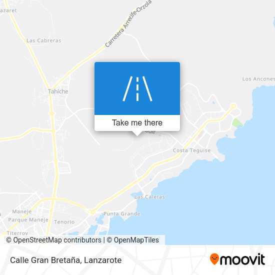 Calle Gran Bretaña map