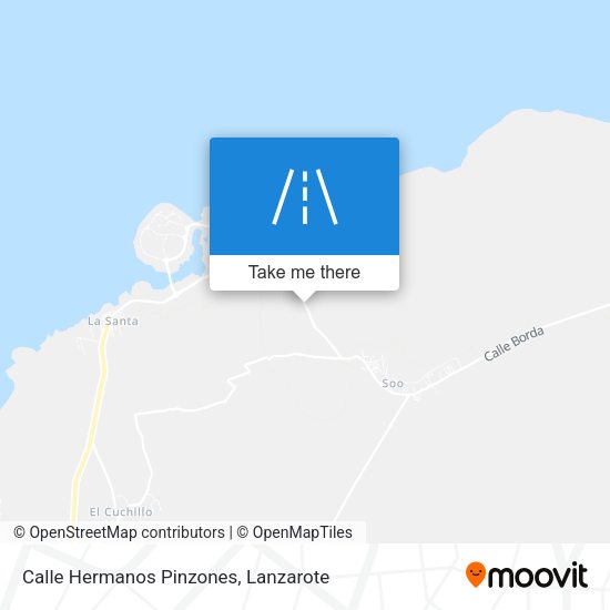 Calle Hermanos Pinzones map