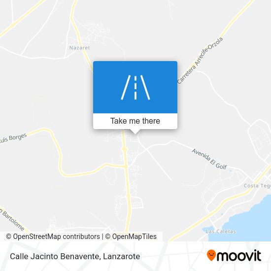 Calle Jacinto Benavente map