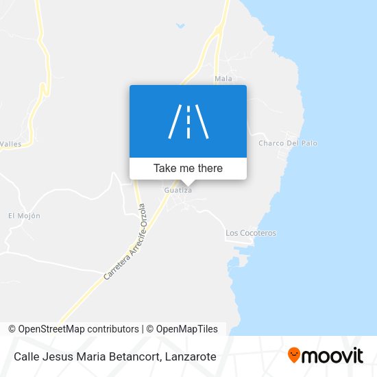Calle Jesus Maria Betancort map
