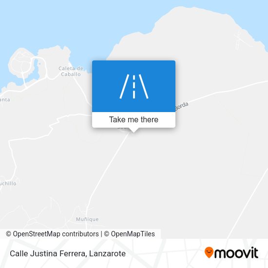 Calle Justina Ferrera map