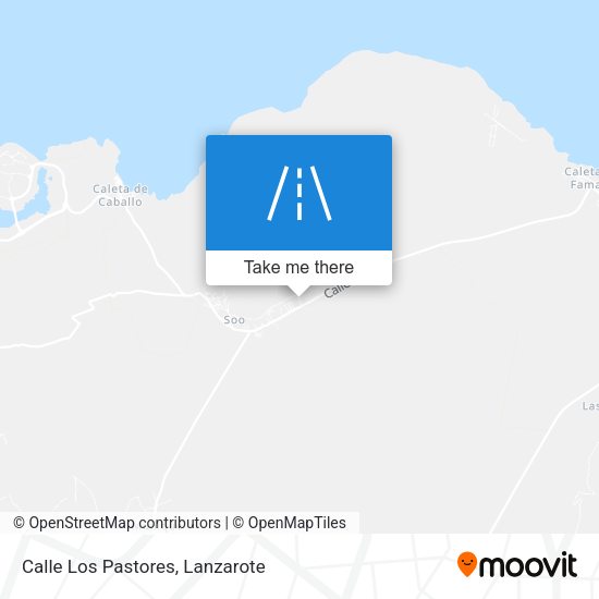 Calle Los Pastores map