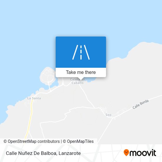 Calle Nuñez De Balboa map