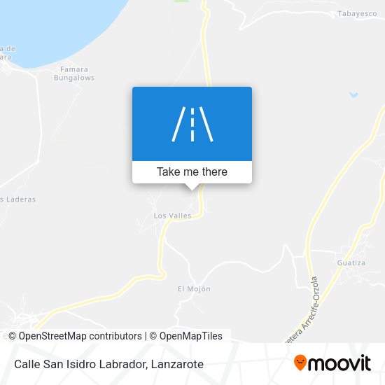 Calle San Isidro Labrador map