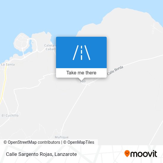 Calle Sargento Rojas map