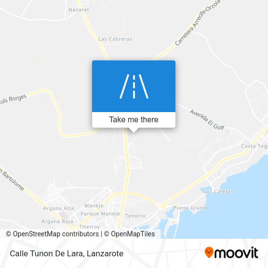 Calle Tunon De Lara map