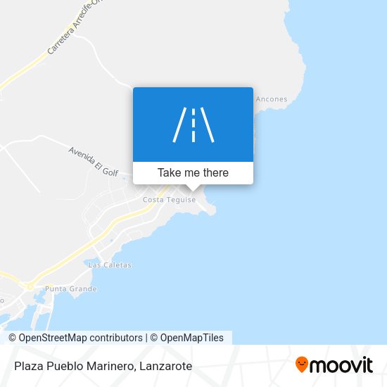Plaza Pueblo Marinero map
