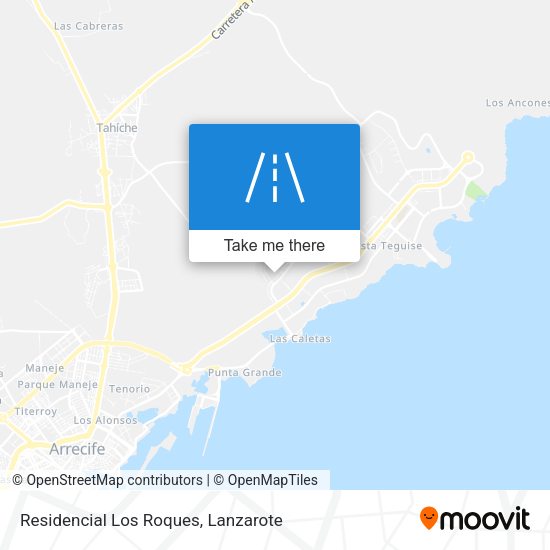 Residencial Los Roques map