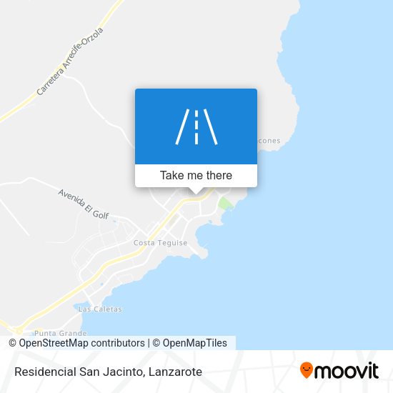 Residencial San Jacinto map