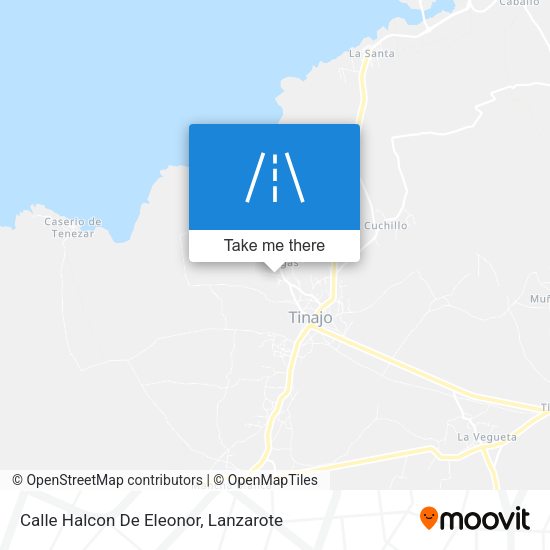 Calle Halcon De Eleonor map